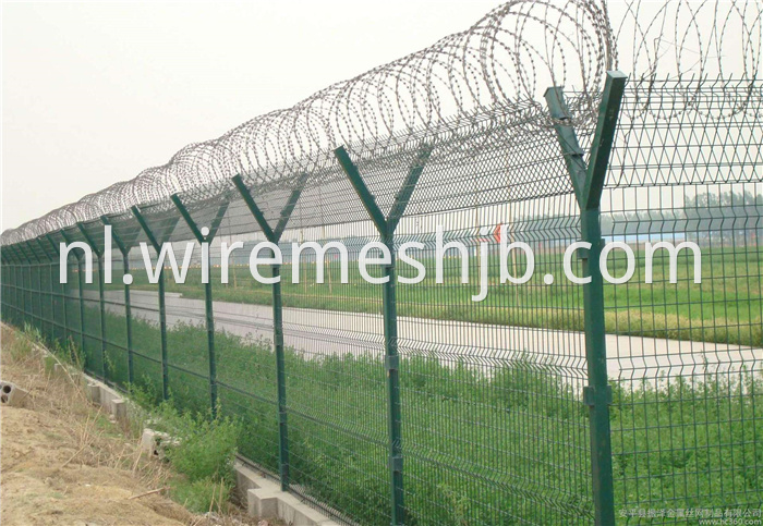 Concertina Wire Fence